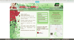 Desktop Screenshot of jezyki.mckk.pl
